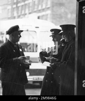 Advertisement for National Derv transport fuel -- group of bus ...