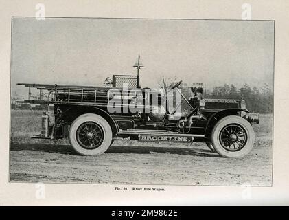 Knox Fire Wagon (fire engine Stock Photo - Alamy
