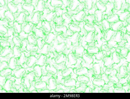 Green Crackles Texture Abstract Background Stock Photo