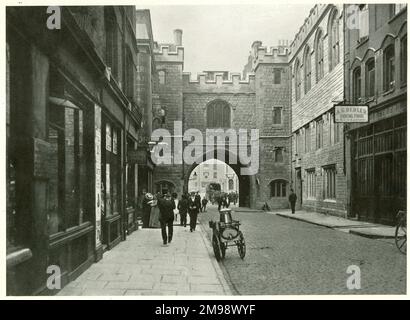 St. John's Gate, Clerkenwell, London. Stock Photo