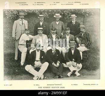 Surrey Cricket Team 1898. Stock Photo