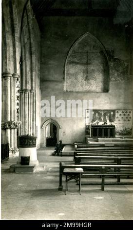 South Chapel of Dorchester Abbey, Dorchester-on-Thames, Oxfordshire. Stock Photo