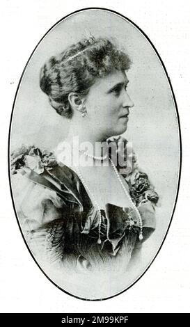 Princess Henry of Prussia (Princess Irene of Hesse and by Rhine, 1866-1953), wife of Prince Henry of Prussia. Stock Photo