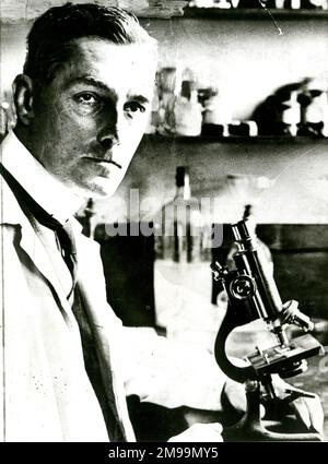 Sir Bernard Henry Spilsbury (1877-1947), British pathologist who worked on a range of famous murder cases, including Dr Crippen, the Brides in the Bath serial killings, Louis Voisin, and the Charing Cross Trunk Murder. He also played an important role in wartime misinformation, Operation Mincemeat, later made famous by the 1956 film, The Man Who Never Was. Stock Photo