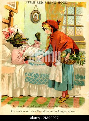 Little Red Riding Hood. Stock Photo