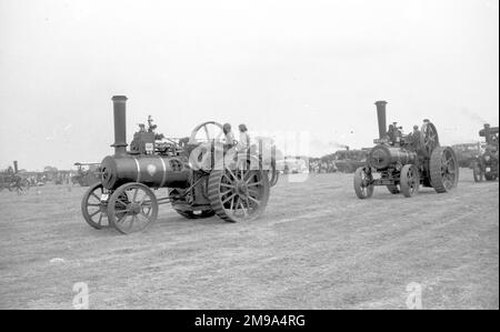 Ruston Hornsby General Purpose Engine, regn. DO 2953, number 115100, Hildary. Built in 1922 by Ruston and Hornsby Ltd (R&H) of Lincoln and Grantham, powered by a 7 Nhp single-cylinder steam engine. Stock Photo