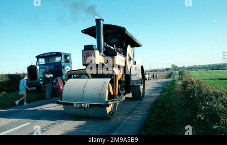 Maker Armstrong Whitworth Type Road Roller Number 2 Built 1923 Registration BD 7511 Cylinders Compound Nhp 5 Stock Photo Alamy