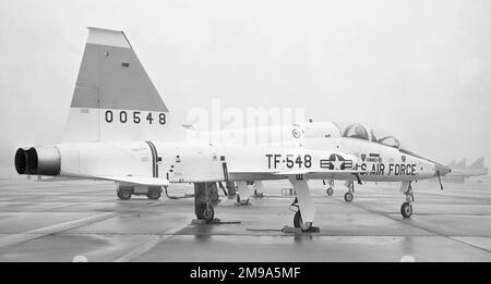 United States Air Force - Northrop T-38A Talon 60-0548 (msn N.5121). An early retirement to MASDC on 9 November 1971. Stock Photo