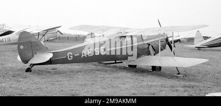 de Havilland DH.87B Hornet Moth G-AESE Stock Photo