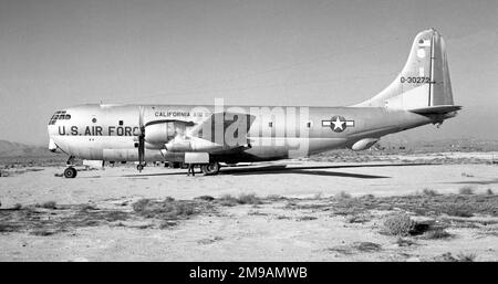 (ex California Air National Guard) â€“ Boeing KC-97G-145-BO Stratofreighter O-30272 (msn 17054, 53-0272), at the Milestones of Flight Museum (which is now closed), General William J. Fox Airfield, Lancaster, California. Stock Photo