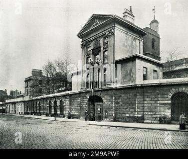 St Bartholomew's Hospital, West Smithfield, London Stock Photo