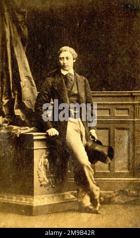 Edward, Prince of Wales  (later King Edward VII) Stock Photo