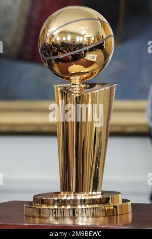 What to Know About NBA's Larry O'Brien Championship Trophy