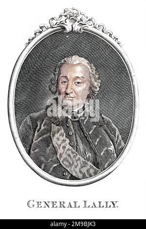 1766 condamnation à mort Thomas Arthur, baron Tollendal comte de Lally