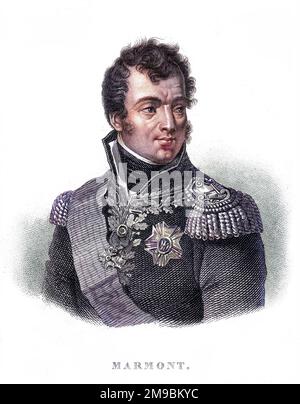 AUGUSTE-FREDERIC-LOUIS VIESSE de MARMONT French military commander Stock Photo