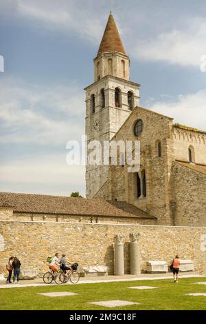 Basilica di Santa Maria Assunta, Aquileia, in the Province of Udine and the region of Friuli-Venezia Giulia, Italy Stock Photo