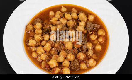 a traditional Calabrese recipe:chickpea in pignata of terracotta Stock  Photo - Alamy