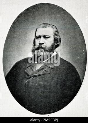 Jean-Francois Millet (1814-1875), French artist, one of the founders of the Barbizon school. Stock Photo