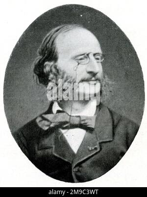 Jacques Offenbach (1819-1880), German-French composer of operas and operettas. Stock Photo