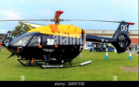 Royal Air Force - Airbus Helicopters Jupiter HT.1 ZM500 (msn 20111, ex D-HADT, ex G-CJIV, EC145T2 / BK117 D-2 / H145), of the Defence Helicopter Flying School, at he RAF Cosford Airshow on 10 June 2016. Stock Photo