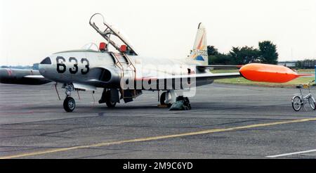 Japan Air Self Defence Force - Lockheed T-33A-1-LO Shooting Star 51-5633 (msn 580-9106, ex USAF 53-5767) Stock Photo