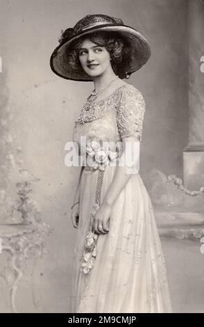 Lily Elsie (1886 - 1962) English actress who became one of the biggest stars on the Edwardian musical theatre stage. Stock Photo