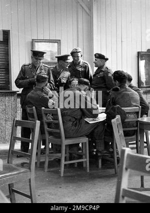 Field Marshal Sir Cyril John Deverell (1874-1947) inspecting troops at ...