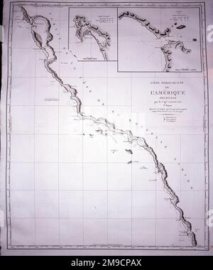 Map of the North West Coast of - Map Of The North West Coast Of America 2m9cpax