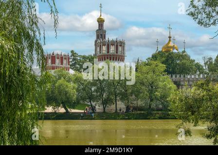 Novodevichy Convent, Moscow, Russia Stock Photo