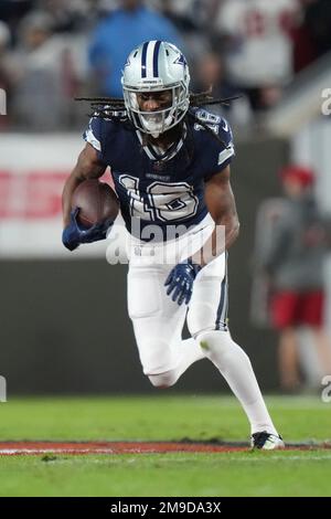 Dallas Cowboys wide receiver T.Y. Hilton (16) runs during an NFL football  game against the Washington Commanders, Sunday, January 8, 2023 in  Landover. (AP Photo/Daniel Kucin Jr Stock Photo - Alamy