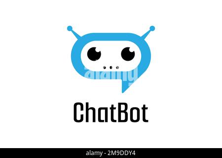 Robot Chat Bot icon symbol for support service concept. Vector illustration Stock Vector