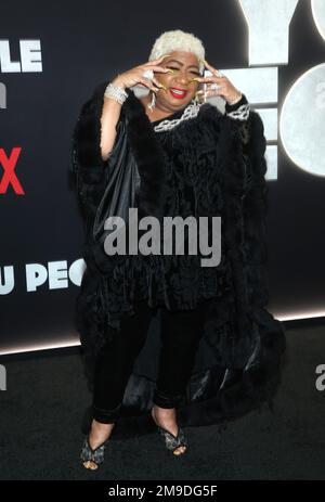 Los Angeles, Ca. 17th Jan, 2023. Luenell at the Netflix premiere of You People at the Regency Village Theater in Los Angeles, California on January 17, 2023. Credit: Faye Sadou/Media Punch/Alamy Live News Stock Photo