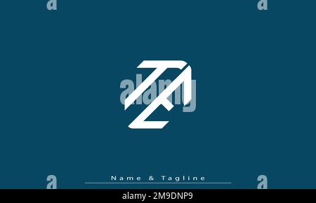 Alphabet letters Initials Monogram logo TE , ET Stock Vector