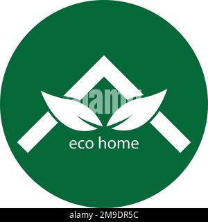 Green house logo. Vector and illustration Stock Vector Image & Art - Alamy