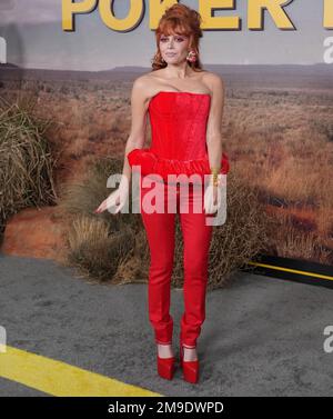 Los Angeles, USA. 17th Jan, 2023. Natasha Lyonne arrives at the Peacock''s POKER FACE Los Angeles Premiere held at the Hollywood Legion Theater in Hollywood, CA on Tuesday, ?January 17, 2023. (Photo By Sthanlee B. Mirador/Sipa USA) Credit: Sipa USA/Alamy Live News Stock Photo