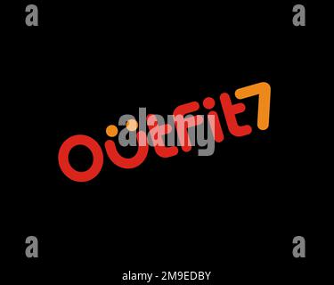 Outfit7, Logo, Black background Stock Photo - Alamy