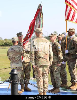 Col. Terry R. Tillis, left, commander of the 