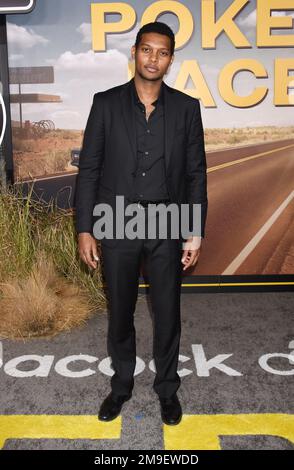 Hollywood, USA. 17th Jan, 2023. Shane Paul McGhie arriving to Peacock's 'Poker Face' Los Angeles Premiere held at the Hollywood American Legion Post 43 in Hollywood, CA on January 17, 2023. © Janet Gough/AFF-USA.COM Credit: AFF/Alamy Live News Stock Photo