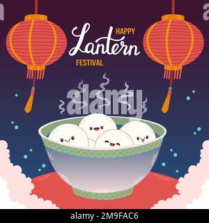 Premium Vector  Asian lanterns banner. chinese new year, festival