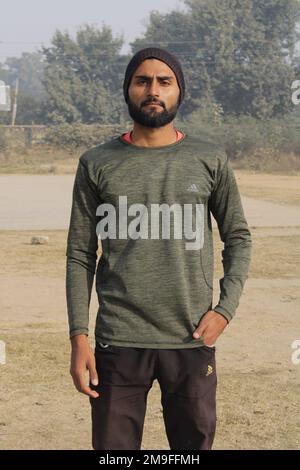 Mumbai, Maharashtra 01 Jan 2022: Sportsman in India Stock Photo