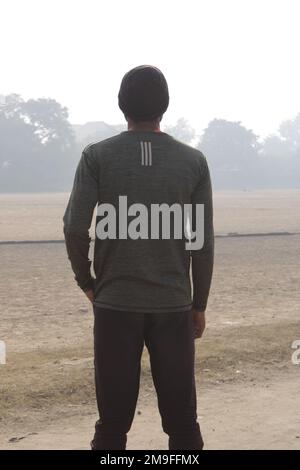 Mumbai, Maharashtra 01 Jan 2022: Sportsman in India Stock Photo
