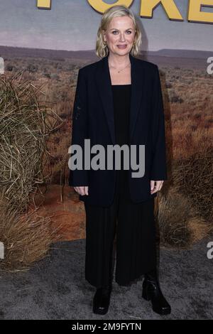 Hollywood, United States. 17th Jan, 2023. HOLLYWOOD, LOS ANGELES, CALIFORNIA, USA - JANUARY 17: American comedian, actress, writer, producer and director Amy Poehler arrives at the Los Angeles Premiere Of Peacock's 'Poker Face' Season 1 held at Hollywood Post 43 at Hollywood Legion Theater on January 17, 2023 in Hollywood, Los Angeles, California, United States. (Photo by Rudy Torres/Image Press Agency) Credit: Image Press Agency/Alamy Live News Stock Photo