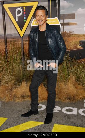 Los Angeles, California, USA. 17th Jan, 2023. Benjamin Bratt attends the Los Angeles premiere for the Peacock original series 'Poker Face' at Hollywood Legion Theater on January 17, 2023 in Los Angeles, California. Credit: Jeffrey Mayer/Jtm Photos/Media Punch/Alamy Live News Stock Photo