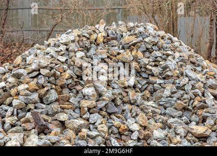 large pile of stones Stock Photo
