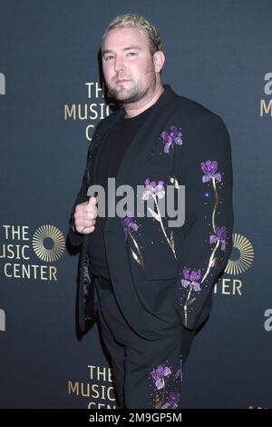 LOS ANGELES - JAN 14:  Morgxn at Music Center Tribute to Jerry Moss at the Music Center on January 14, 2023 in Los Angeles, CA   (Photo by Katrina Jordan/Sipa USA) Stock Photo