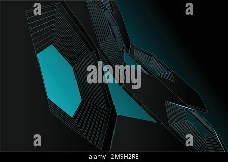 Multicolor pink, yellow geometric rumpled triangular low poly origami style gradient illustration graphic background. Vector polygonal design for your Stock Vector