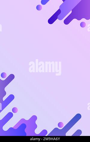 Purple fluid background frame vector Stock Vector Image & Art - Alamy