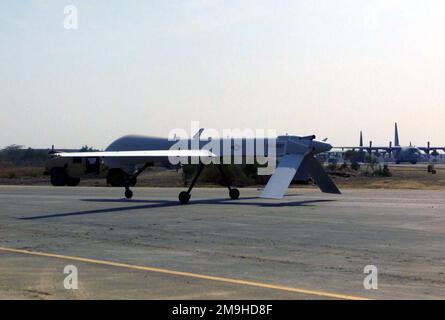 An RQ-1L Predator from the 57th Wing Operations Group, Nellis AFB ...