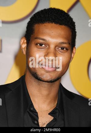 Los Angeles, California, USA. 17th Jan, 2023. Shane Paul McGhie attends the Los Angeles premiere for the Peacock original series 'Poker Face' at Hollywood Legion Theater on January 17, 2023 in Los Angeles, California. Credit: Jeffrey Mayer/Jtm Photos/Media Punch/Alamy Live News Stock Photo