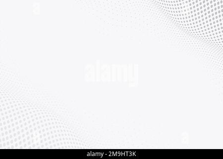 Gray abstract wireframe vector technology background Stock Vector